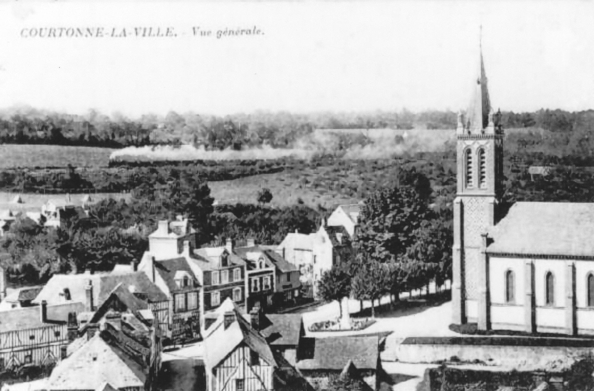 Le bourg de Courtonne la Ville