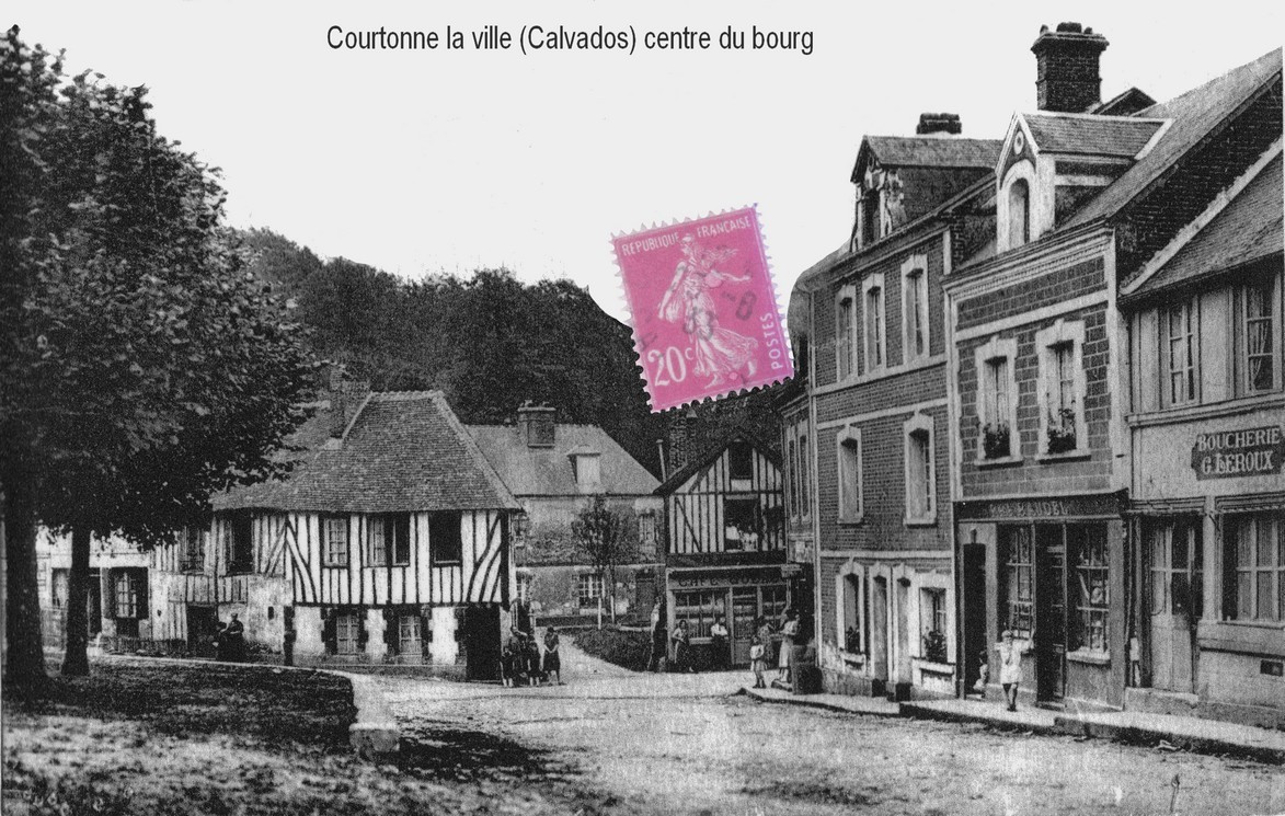 Le bourg de Courtonne la Ville